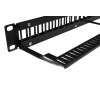 Patch panel rack 1U vacio 24 puertos slim UTP  Networking
