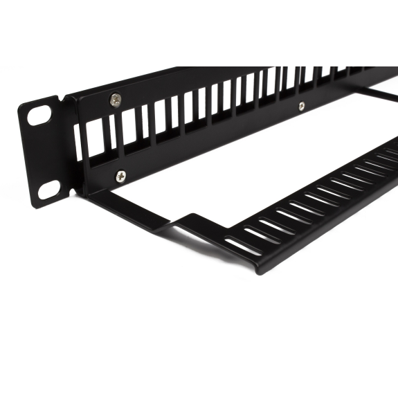 Patch panel rack 1U vacio 24 puertos slim UTP  Networking-Leer más