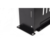 Bandeja rack 19" 2U  300mm  con montaje frontal  Networking