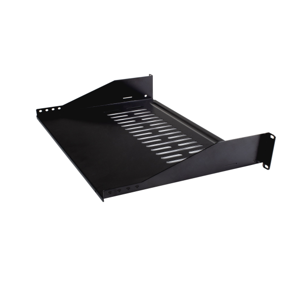 Bandeja rack 19" 2U  380mm con montaje frontal  Networking-Leer más
