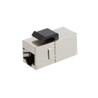 Adaptador doble hembra RJ45 Cat 6 FTP tipo Keystone  Networking-Leer más