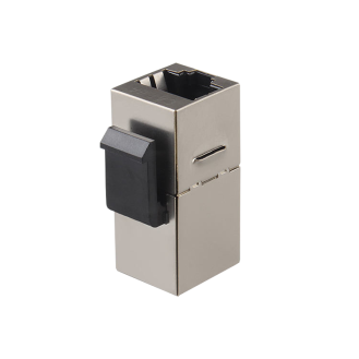 Adaptador doble hembra RJ45 Cat 6 FTP tipo Keystone  Networking-Leer más