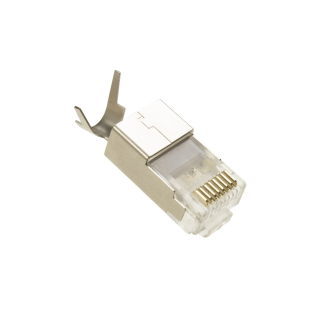 Conector macho RJ45 Cat 7 FTP con gu¡a  Networking-Leer más