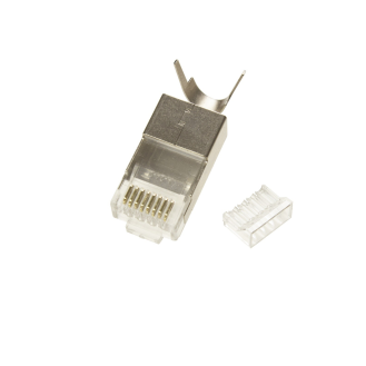 Conector macho RJ45 Cat 7 FTP con gu¡a  Networking-Leer más