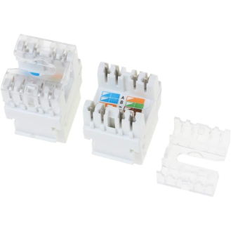 Módulo hembra RJ45 Cat 6A UTP tipo Keystone  Networking-Leer más