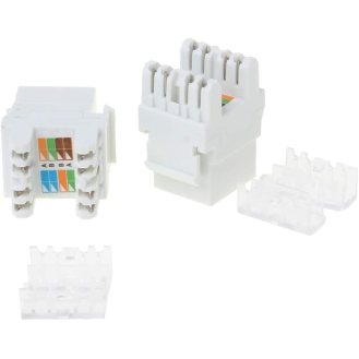 Módulo hembra RJ45 Cat 6A UTP tipo Keystone  Networking-Leer más