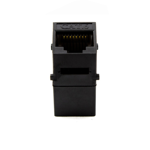 Adaptador doble hembra RJ45 Cat 6 UTP tipo Keystone  Networking-Leer más