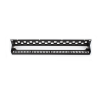 Patch panel rack 1U vacio 24 puertos UTP  Networking