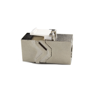 Adaptador doble hembra RJ45 Cat 6A FTP tipo Keystone  Networking-Leer más