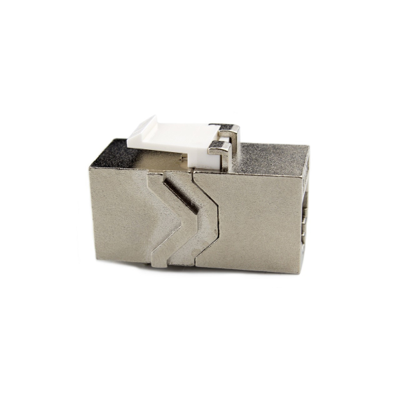Adaptador doble hembra RJ45 Cat 6A FTP tipo Keystone  Networking-Leer más