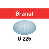 Disco de lijar STF D225/128 P320 GR/25 Granat - 205664 -