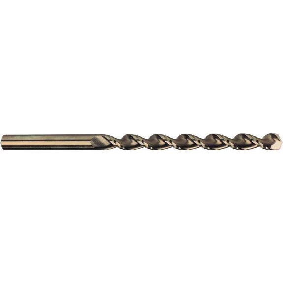 2530425 - 10 brocas helicoidales largas DIN340TL3000 HSS-Co 5 rectificada, autocentrado(ø-Leer más
