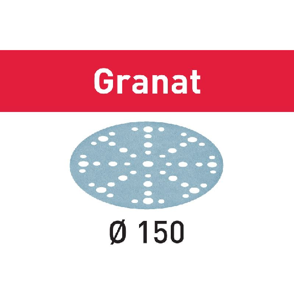 Disco de lijar STF D150/48 P500 GR/100 Granat - 575173 --Leer más