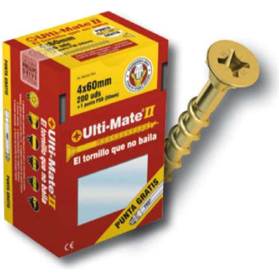 La vis haute performance pour le bois de bicado mesure 3,5 x 16 mm (boîte 500 unités)-Beschreibung lesen