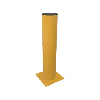 Poteau de protection H1000mm Section diam 133 Avec Platine Couleur jaune 1021