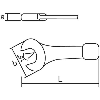 133-27 - Llave fija de golpe DIN 133 (27 x 175mm)