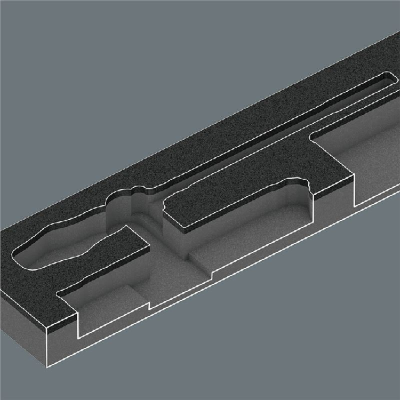 Pièce de remplacement sans outils 9850 Dépôt de mousse P.Jgo KK et Tool -Check Plus --Beschreibung lesen