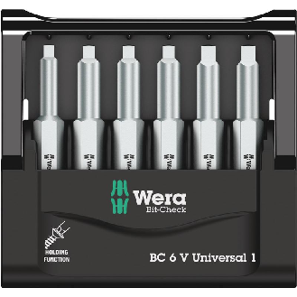Estuches de puntas Bit-Check 6 V Universal 1 --Leer más