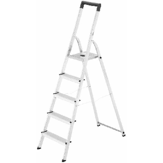Escalera de tijera de aluminio L40 EasyClix FR 5-Leer más
