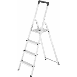 Escalera de tijera de aluminio L40 EasyClix FR 4-Leer más