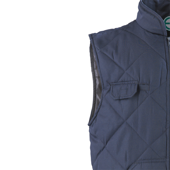 Coverguard - Gilet thermique bleu marine CHOUKA-Lire la description