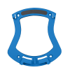 Wandhalter blau für Jumbo Kabeltrommel 2.0 Wandhalter blau für Jumbo Kabeltrommel 2.0