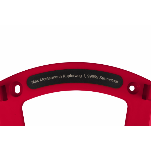 Wandhalter rot für Jumbo Kabeltrommel 2.0 Wandhalter rot für Jumbo Kabeltrommel 2.0-Beschreibung lesen