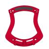 Wandhalter rot für Jumbo Kabeltrommel 2.0 Wandhalter rot für Jumbo Kabeltrommel 2.0