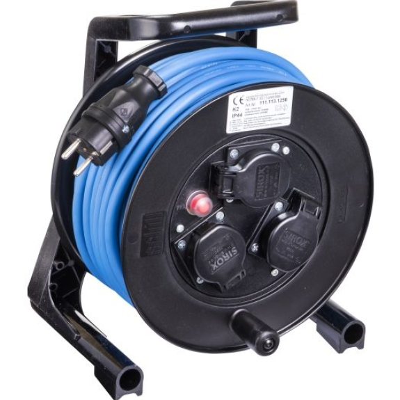 Kabeltrommel mit 3 Steckdosen H07RN-F 3G 1,5 mm² Kabeltrommel mit 3 Steckdosen H07RN-F 3G 1,5 mm²-Beschreibung lesen