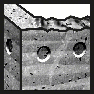 Betonbohrer CYL-5, Granit Bleu, 4 x 50 x 90 mm-Lire la description