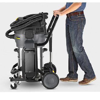 Aspirateur industriel eau et poussière 55L-Lire la description