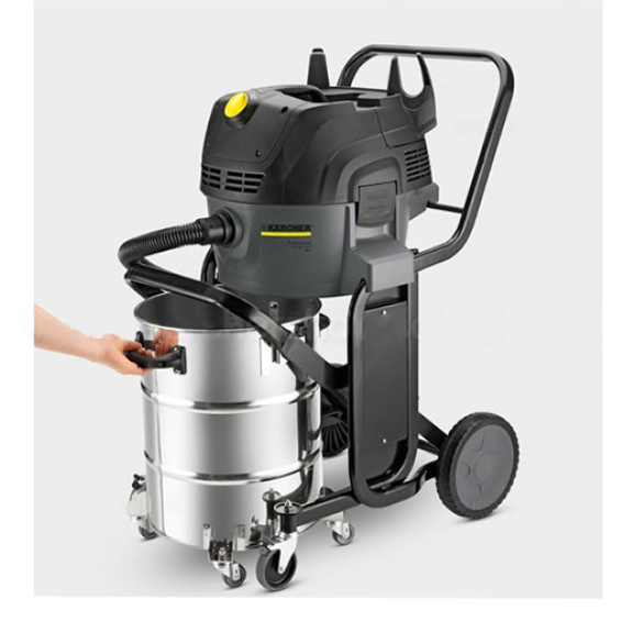 Aspirateur industriel eau et poussière 55L-Lire la description