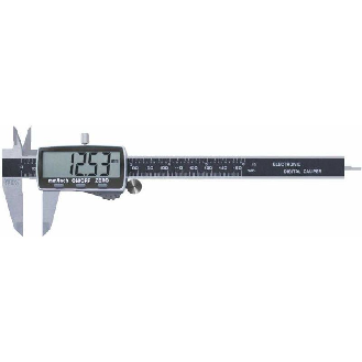 Calibre pie de rey digital DIN 862 con pantalla LCD extra grande 150 / 6-Leer más