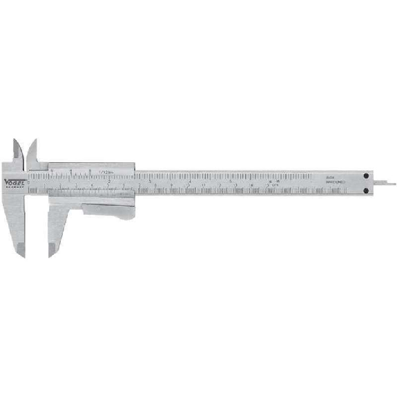 201030.2 - Calibre pie de rey monobloc DIN 862 150mm (Bloq. Tornillo)-Leer más