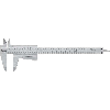 201030.2 - Calibre pie de rey monobloc DIN 862 150mm (Bloq. Tornillo)