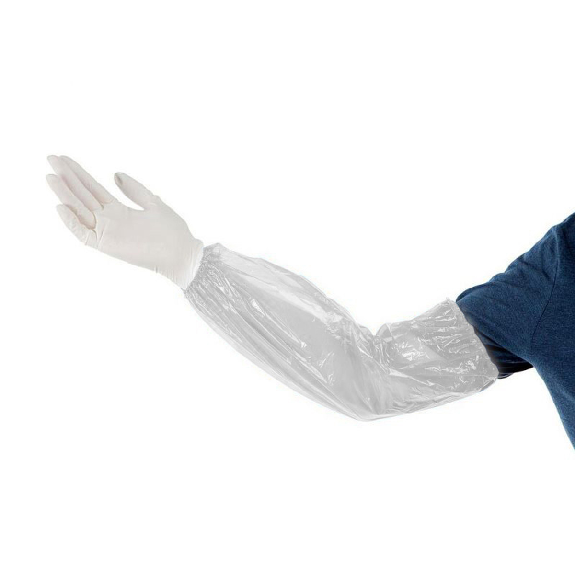 OneProtek - Manchettes de protection - Sachet de 100 pieces - 18µ Transparent-Lire la description