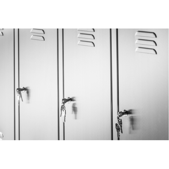 Armoire vestiaire en acier inoxydable à 10 portes-Lire la description