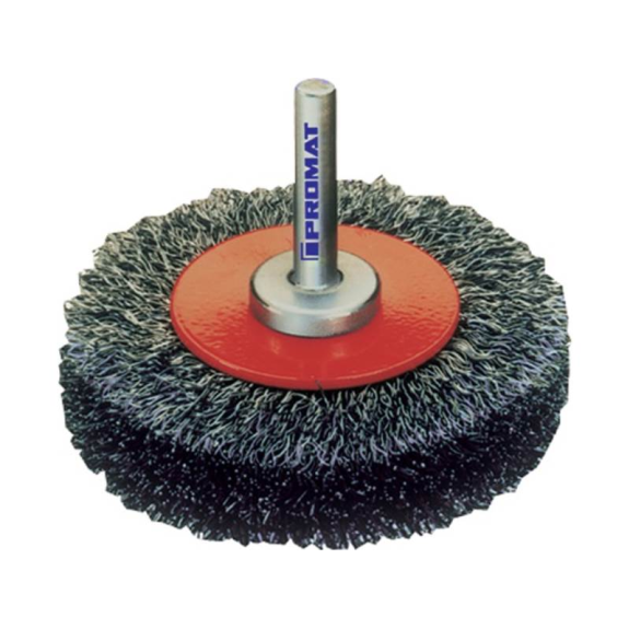 Brosse ronde D. Épaisseur de fil 50 mm 0,2 mm en acier 17 mm 15000 min --¹-Lire la description