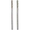 2 Fresas diamantadas cilíndricas de ø1.2 mm especiales para piedra/vidrio