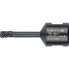 1 broca de perforación de diamante para amoladora angular ø 6 mm