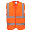 Portwest - Gilet avec zip HV - C375