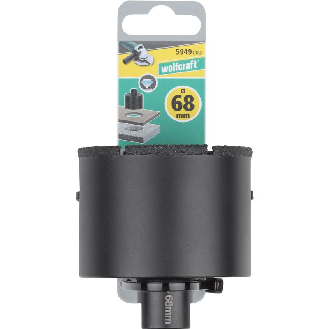 1 broca de perforación de diamante para amoladora angular ø 68 mm-Leer más