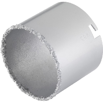 1 corona de perforación recubierta de carburo de tungsteno Ø 83 mm-Leer más