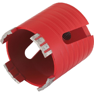 1 corona de perforación con dentado de diamante ø 68 mm-Leer más