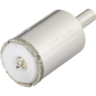 1 corona de perforación de diamante con vástago ø 35 mm-Leer más