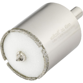 1 corona de perforación de diamante con vástago ø 45 mm-Leer más