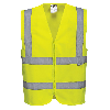 Portwest - Gilet avec zip HV - C375