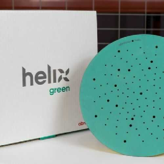 Disco abrasivo film Helix green - 125 mm. multiaspiracin; 600 - caja de 100 Uds.-Leer más