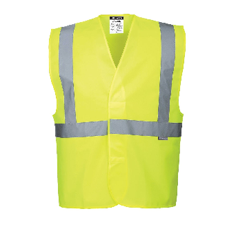 Portwest - Gilet 1 bande et baudrier HV - C472-Lire la description