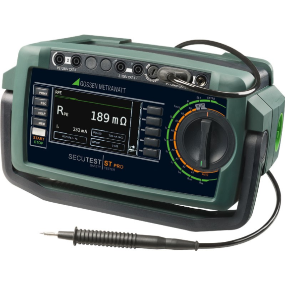 Elektrischer Sicherheitstester mit Bluetooth Elektrischer Sicherheitstester mit Bluetooth-Beschreibung lesen